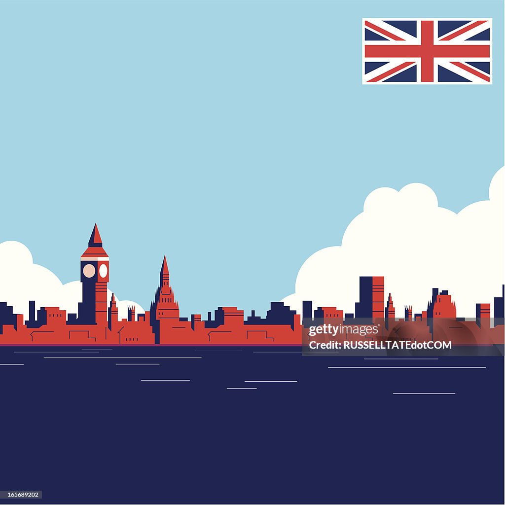 UK Wahrzeichen THAMES