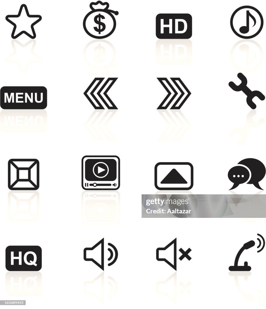 Iplayer Icon Vector Black Symbols Iplayer High-Res Vector Graphic - Getty Images