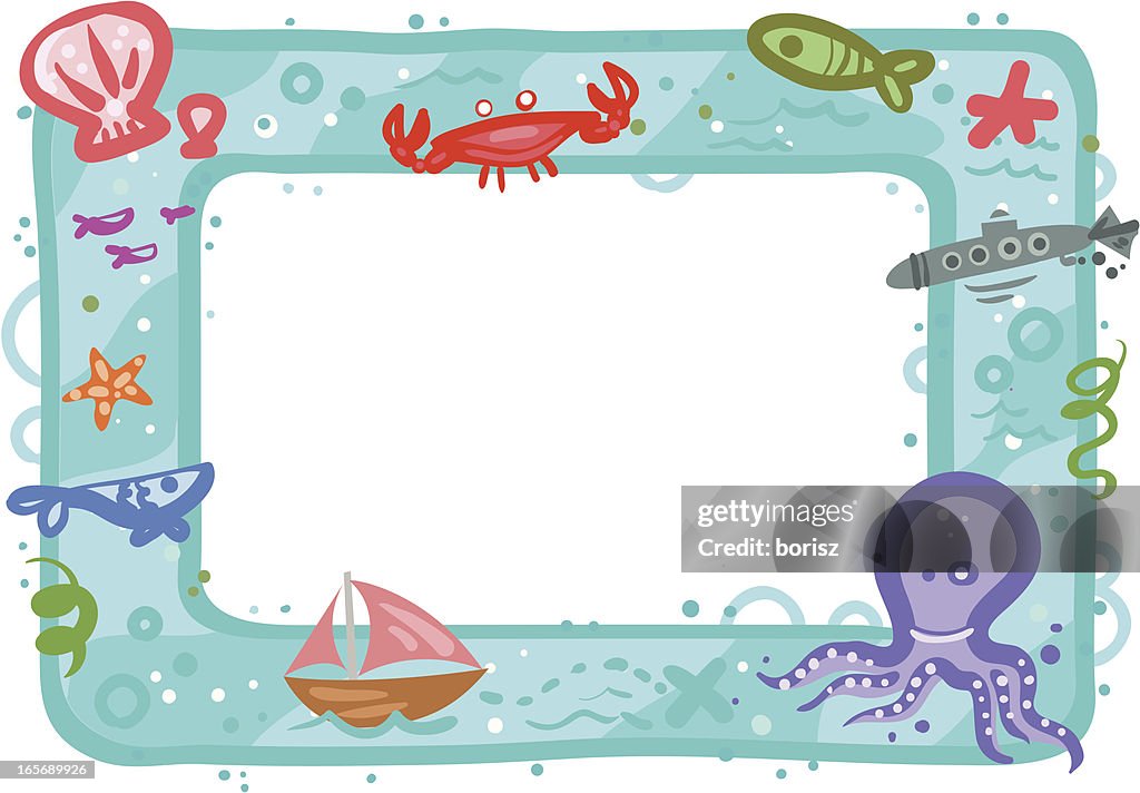 Sea Frame High-Res Vector Graphic - Getty Images