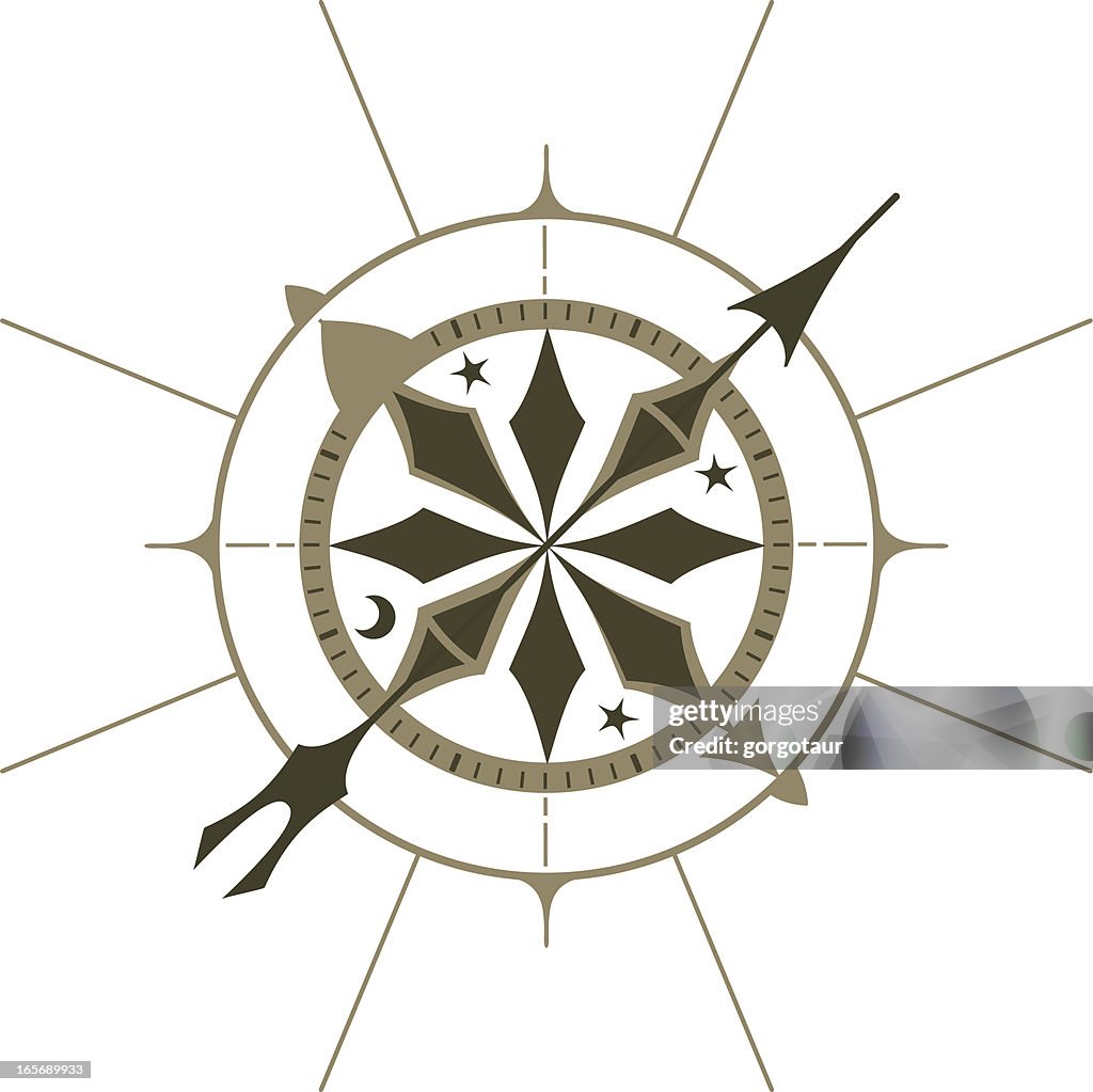 Ornate Compass Rose Ornate Compass Rose High-Res Vector Graphic - Getty Images