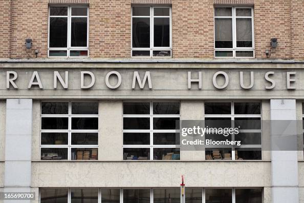 Randoms Rights A sign is displayed on the U.K. headquarters of Random House in... News ...