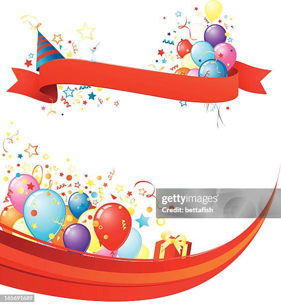 Party Header And Footer High-Res Vector Graphic - Getty Images