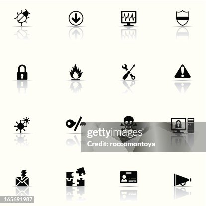 Icon Set, Hacking and security Icon Set, Hacking and security
