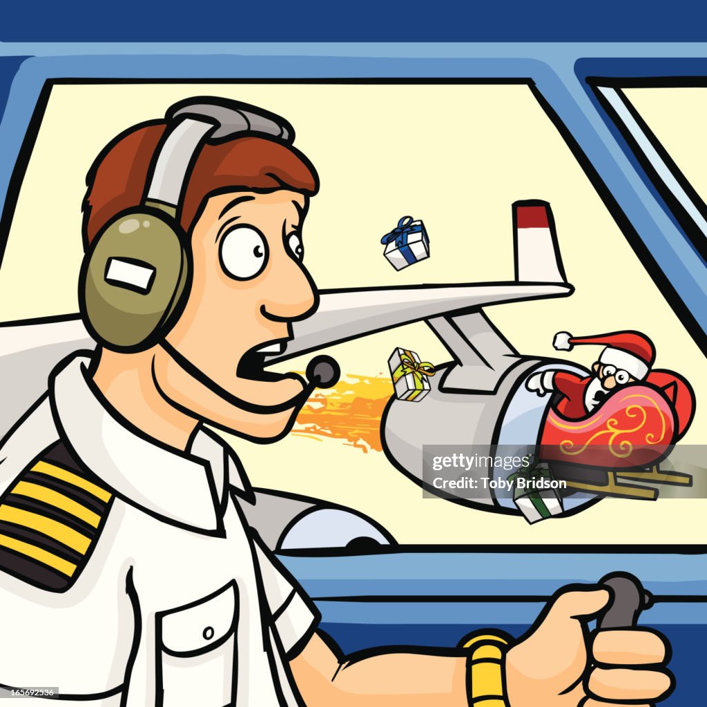 Santa Plane Accident