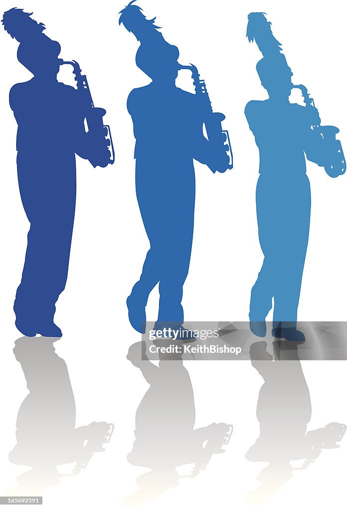 Saxophone Players - Marching Band