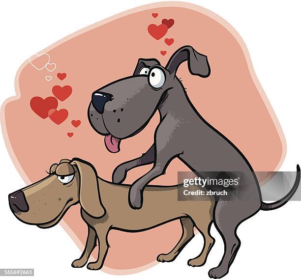 it is love - dog obsessed stock illustrations