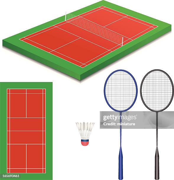 badminton - badminton vector stock illustrations