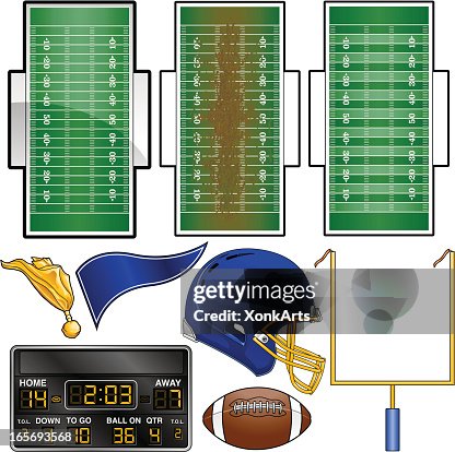 Generic Football Design Football Design Elements High-Res Vector Graphic - Getty Images