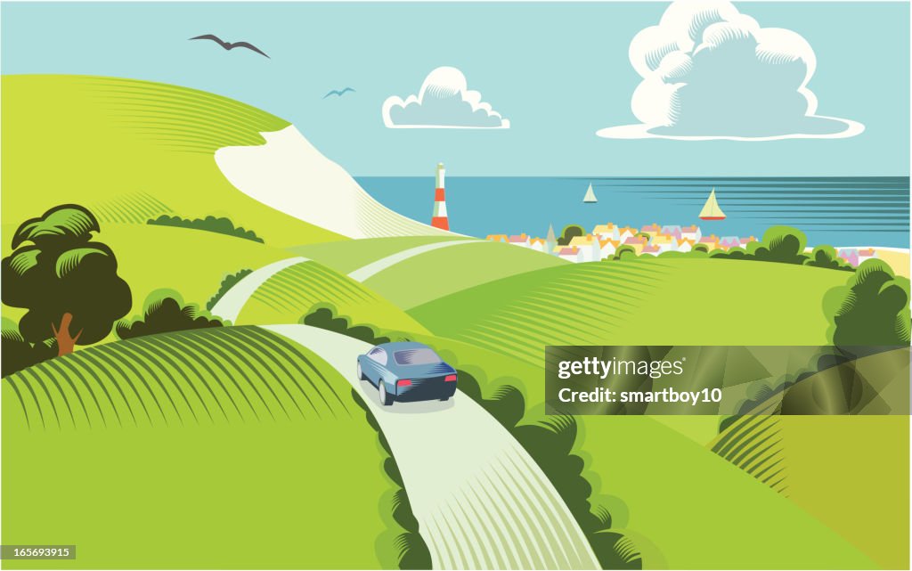 Countryside scene