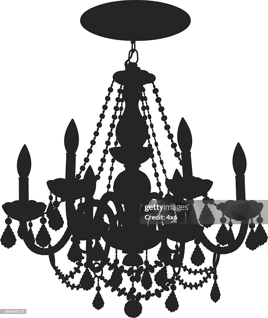 Close-up of a chandelier