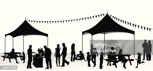 Summer Time Vector Silhouette Summer Time Vector Silhouette