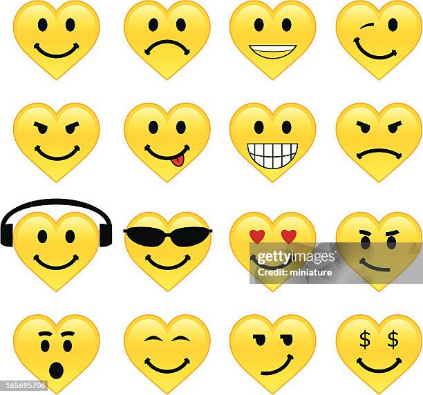 smilies - nausea stock illustrations