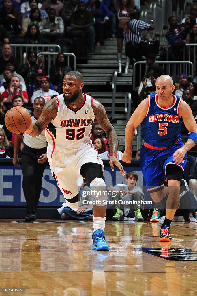 New York Knicks v Atlanta Hawks