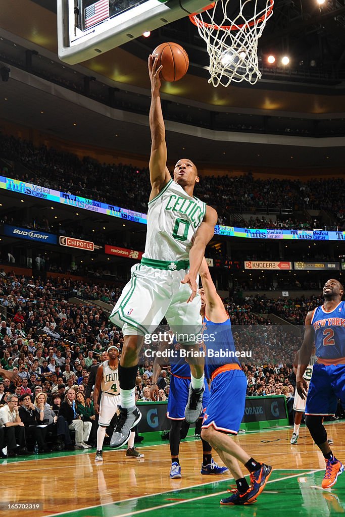 New York Knicks v Boston Celtics