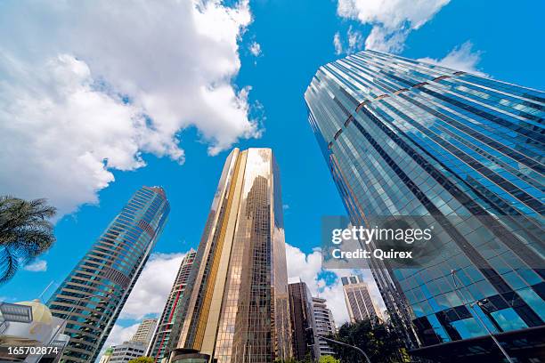 city scrapers - brisbane stockfoto's en -beelden