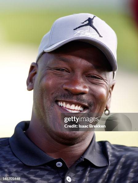 Michael Jordan Ria NBA legend Michael Jordan gives interviews during ARIA Resort &... News ...