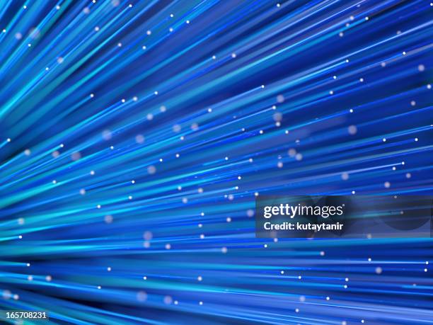 fiber optics abstract - fiber optic stock pictures, royalty-free photos & images