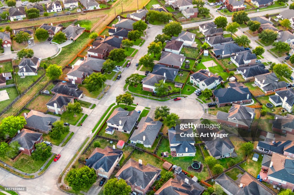 Houston Vorort-Antenne