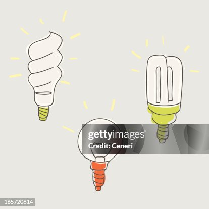 Energy-saving lightbulbs Energy-saving lightbulbs