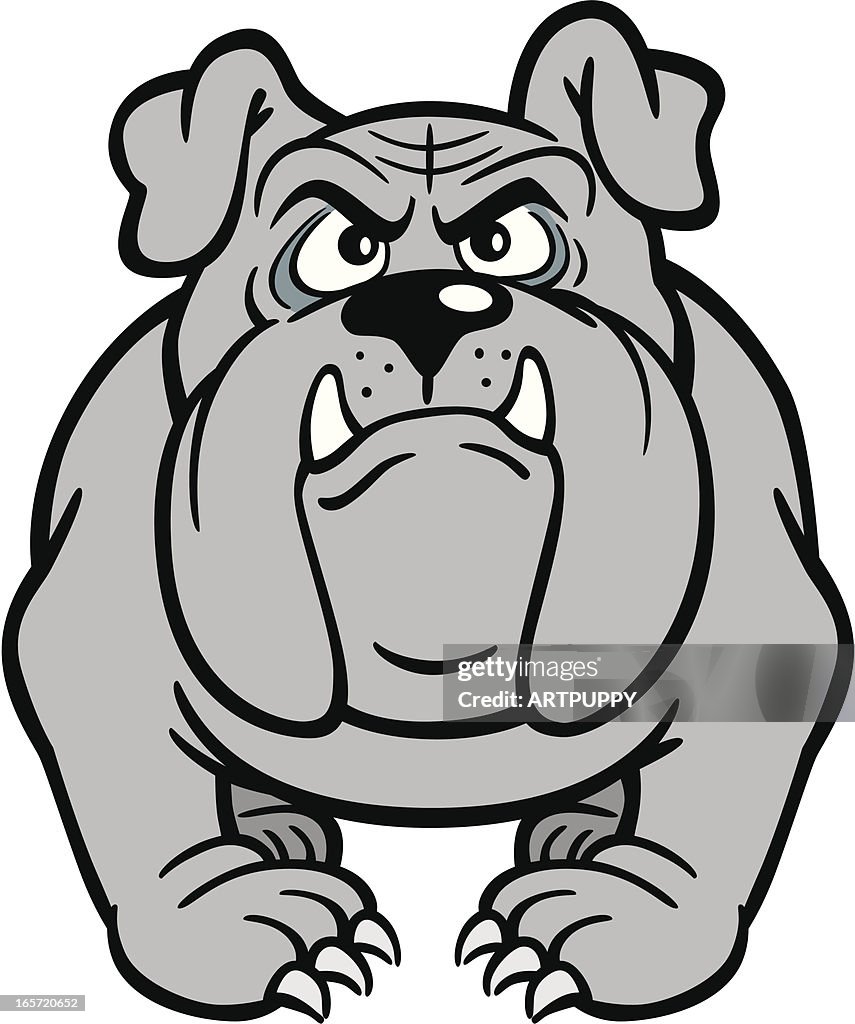 Cartoon Bulldog High-Res Vector Graphic - Getty Images