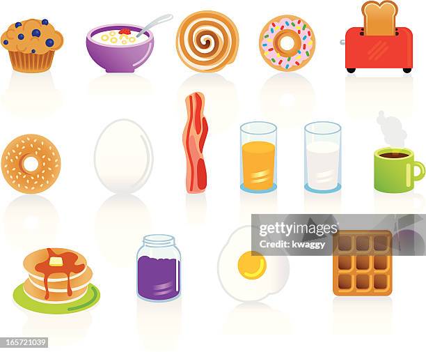 ilustraciones, imágenes clip art, dibujos animados e iconos de stock de alimentos de desayuno - crep