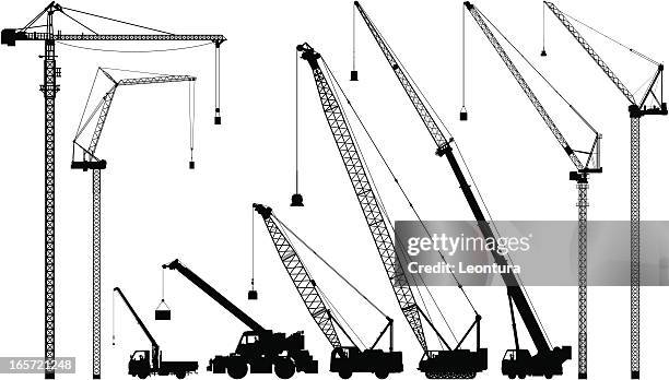 illustrations, cliparts, dessins animés et icônes de grues - crane