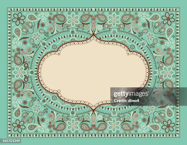 stockillustraties, clipart, cartoons en iconen met bandana pattern - bandana