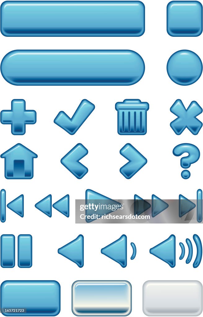 Interface Buttons and Icons