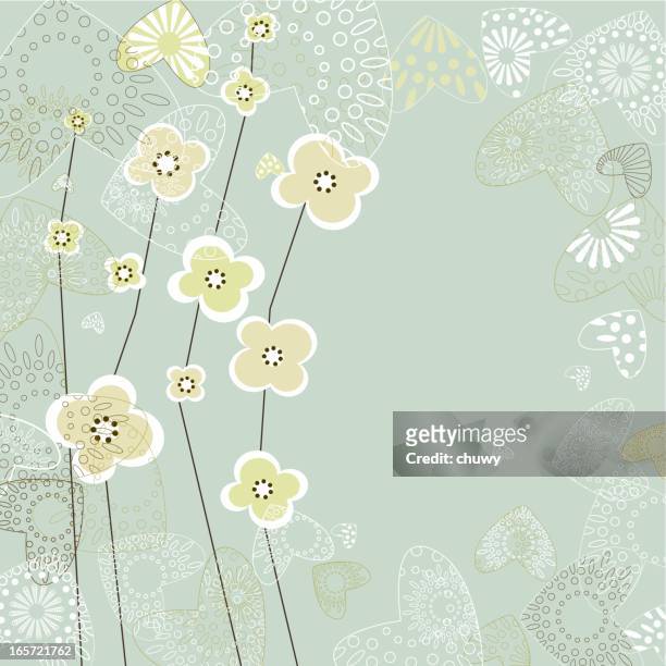 floral hintergrund - gute besserung stock-grafiken, -clipart, -cartoons und -symbole