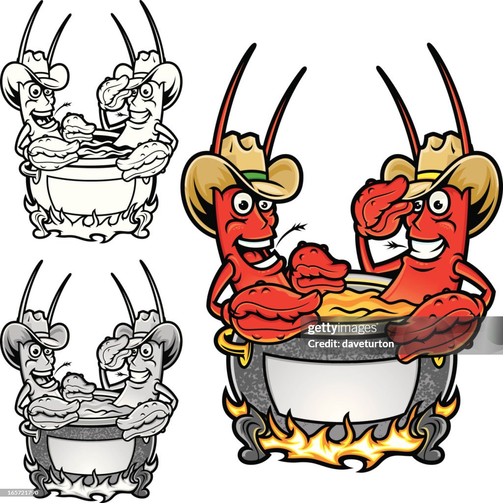 Crawfish Kochen