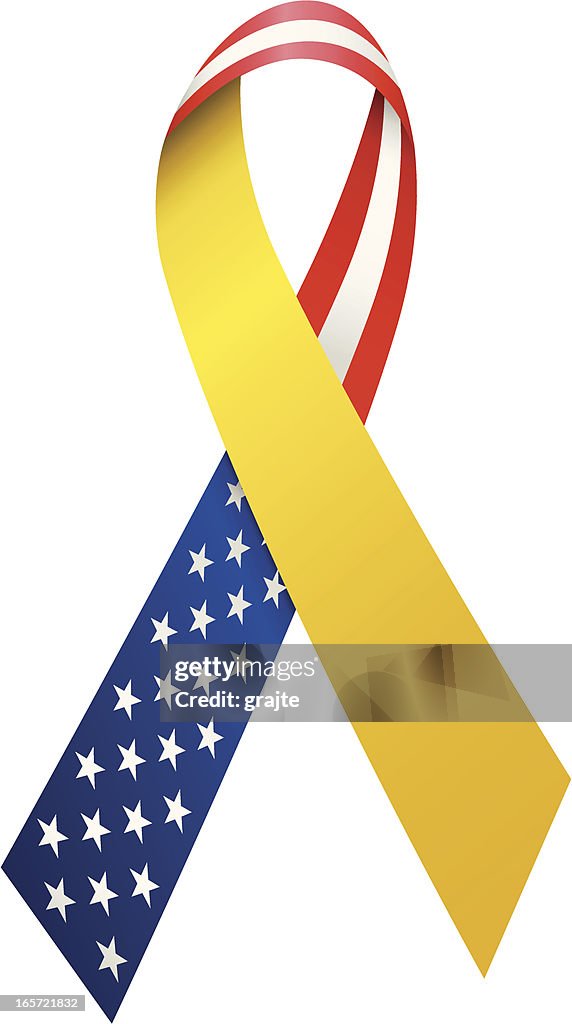 Troop Support Ribbon High-Res Vector Graphic - Getty Images