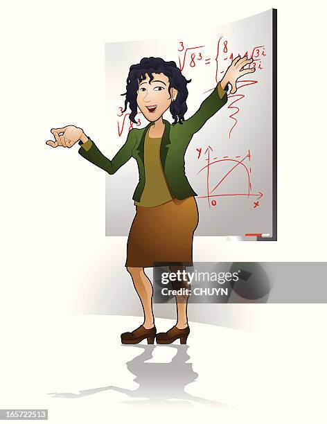 332 Female Math Professor High Res Illustrations - Getty Images