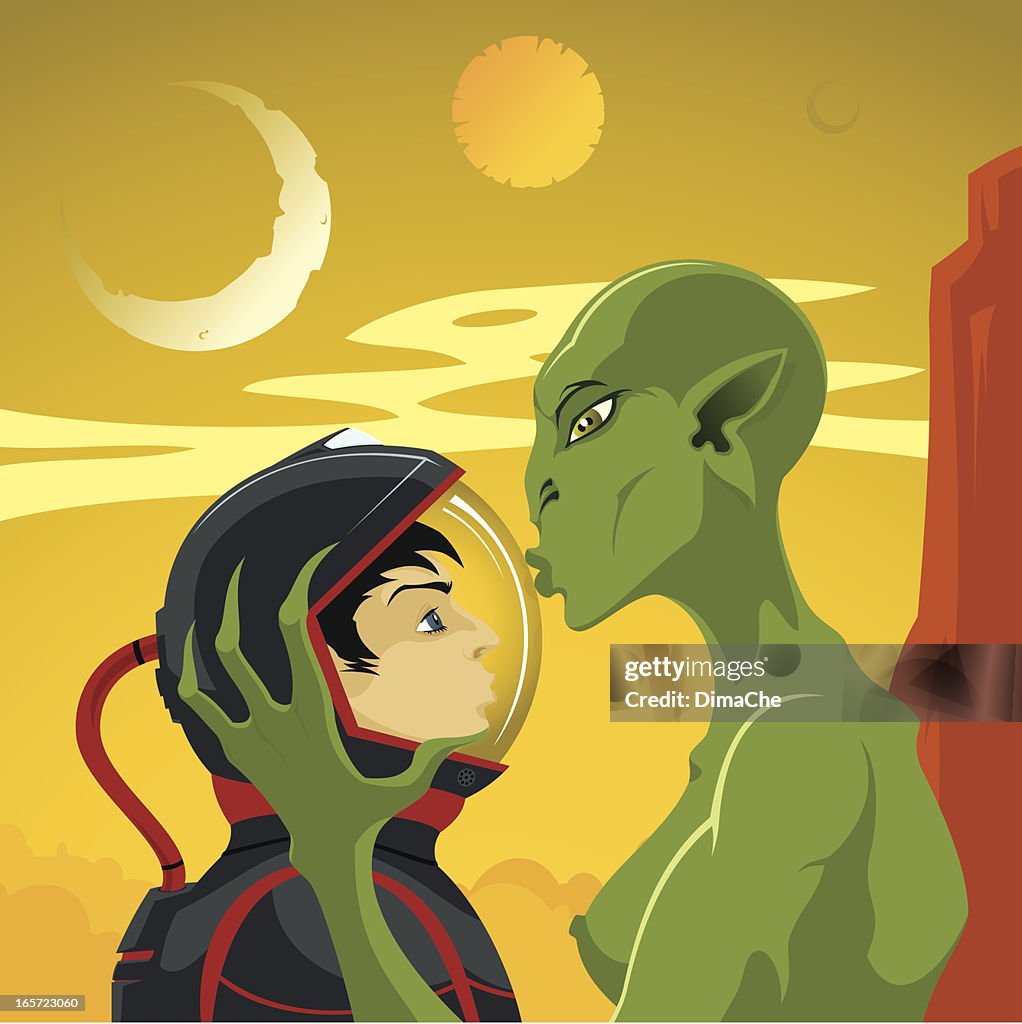 Alien baiser