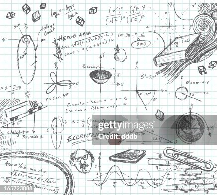 Trigonometry Math Class doodle Trigonometry Math Class doodle