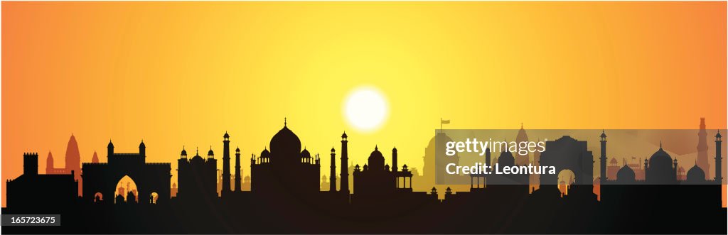 India (Buildings Are Detailed, Moveable and Complete)