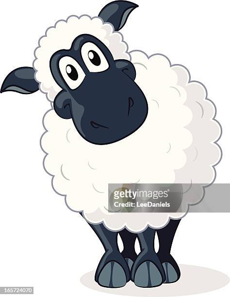 sheep cartoon - sheep stock illustrations