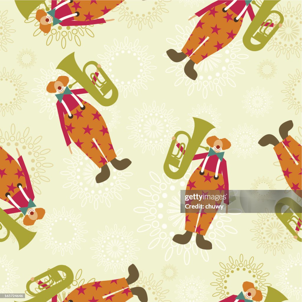 Tuba-clown pattern