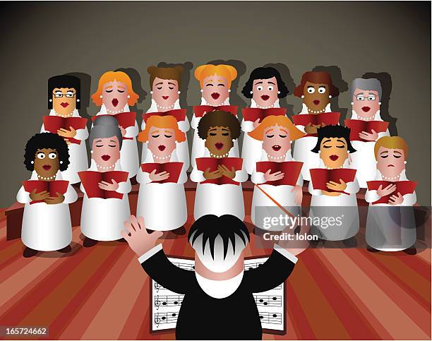 Opera Performance Cartoon Opera Singer Cartoon Stock-Fotos und Bilder - Getty Images