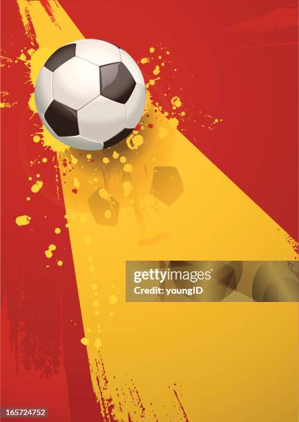 spain soccer background - soccer competition stock illustrations