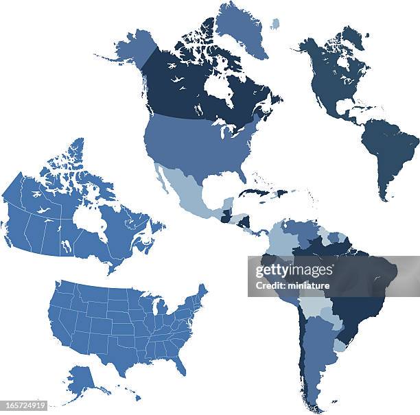 the map of americas - french overseas territory 幅插畫檔、美工圖案、卡通及圖標