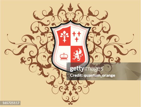 Heraldic Shield Heraldic Shield