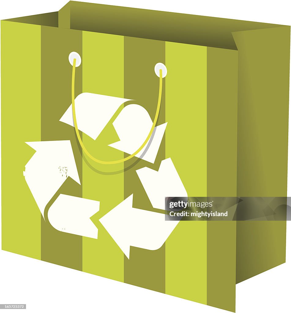Recycling shopping bag