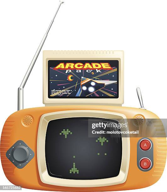 119 Retro Video Game Screen Stock Photos, High-Res Pictures, and Images ...