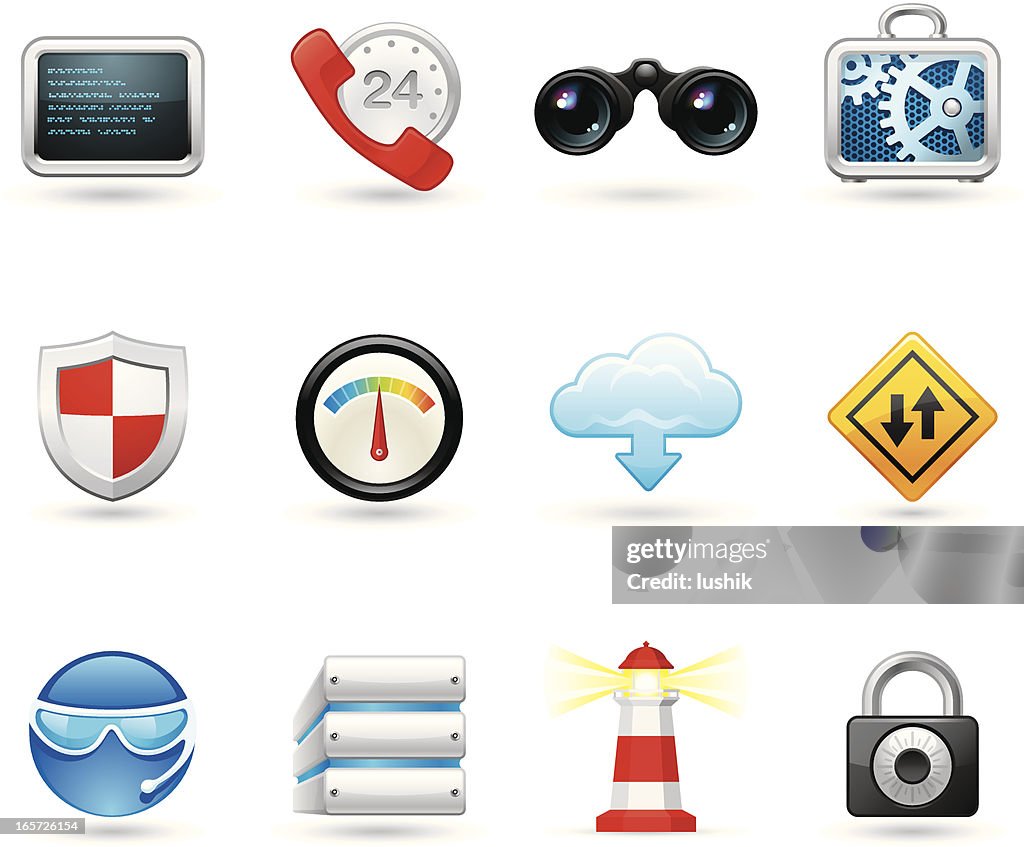 Universal icons - Set 41 (Internet)