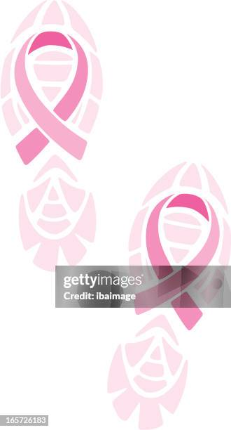 cancer walk - charity gala 2010 stock illustrations