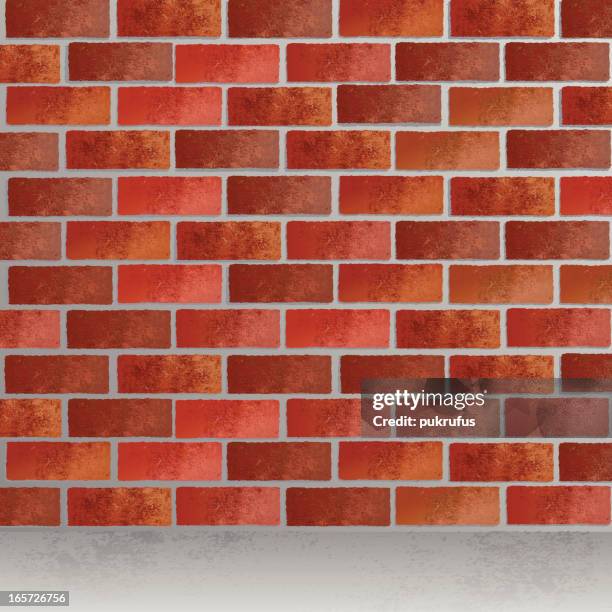 brick background - large building wall stock illustrations