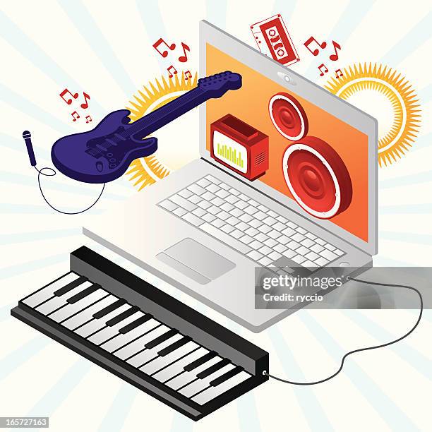 Digital Music Instruments Notes Digital Music Notes Photos and Premium High Res Pictures - Getty Images