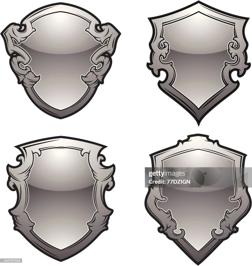 Simple Heraldry Heraldry Coat Of Arms High-Res Vector Graphic - Getty Images