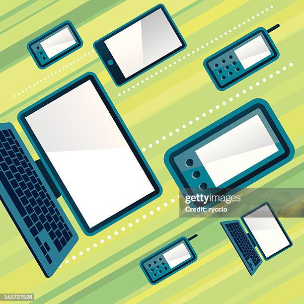Fall Technology Background 27 Fall Desktop Background High Res Illustrations - Getty Images
