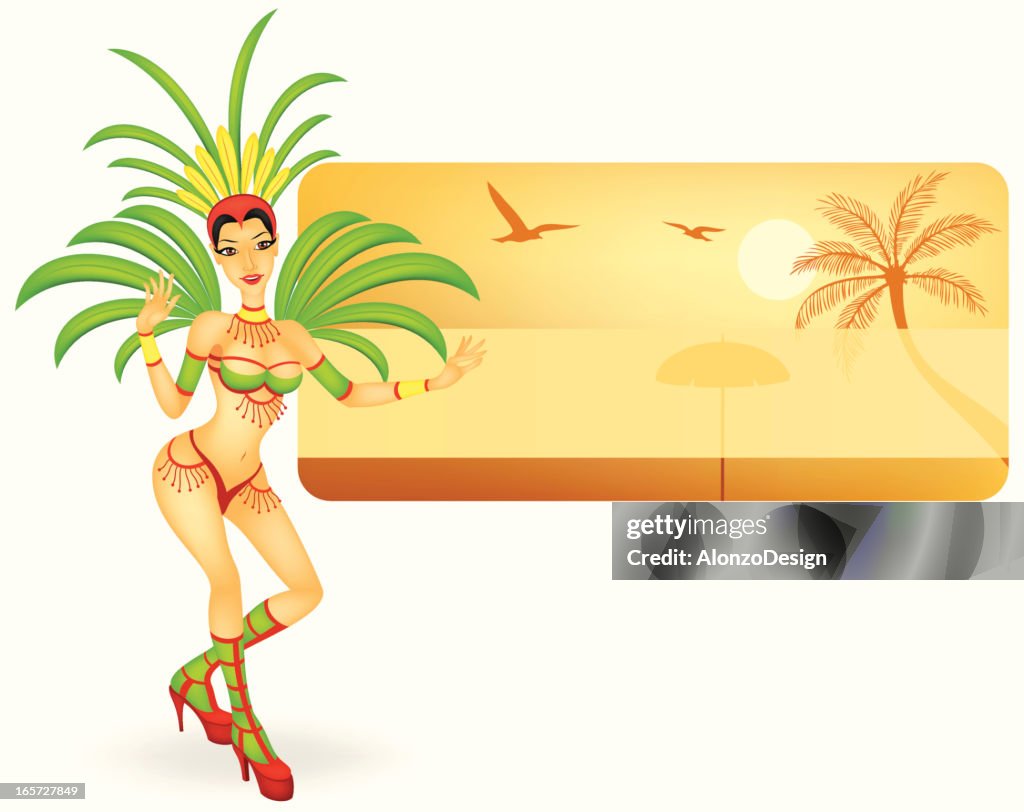 Carnival dancer